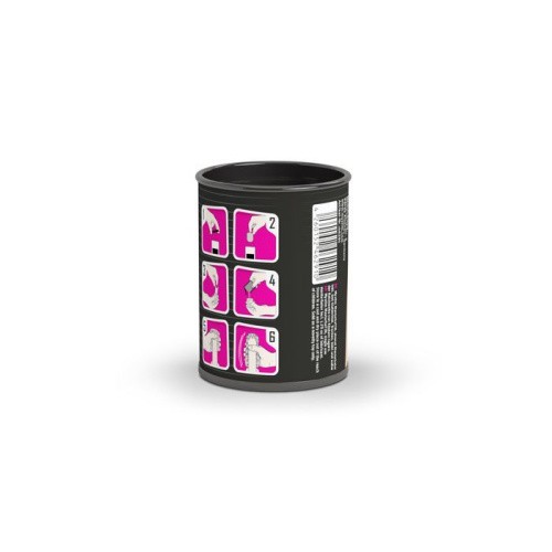 Mystim MasturbaTIN Ribbed Rita - Мастурбатор, 4.4х1.4 см (белый)