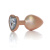 Металлическая анальная пробка Boys of Toys Jewellery Pearl Gold Plug - размер S Металлическая анальная пробка Boys of Toys Jewellery Pearl Gold Plug - размер S
