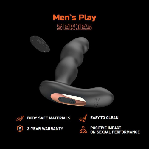 Массажер простаты с вибрацией Erospace Men’s Play Prostate Massager B12