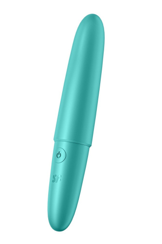 Satisfyer Ultra Power Bullet 6 - Вибропуля, 12,8х2,2 см, (бирюзовая)