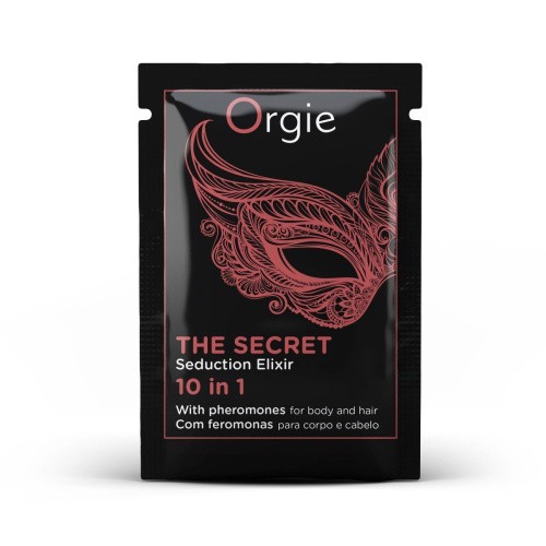 Orgie The Secret бальзам пробник для волос и тела с феромонами и афродизиаками 10 в 1, сашет 2 мл