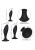 California Exotic Novelties - Silicone Anal Curve Kit - Набор анальных пробок California Exotic Novelties - Silicone Anal Curve Kit - Набор анальных пробок