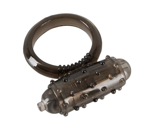 You2Toys Vibro Ring Dark - эрекционное кольцо с вибрацией, 6х3 см (черный)