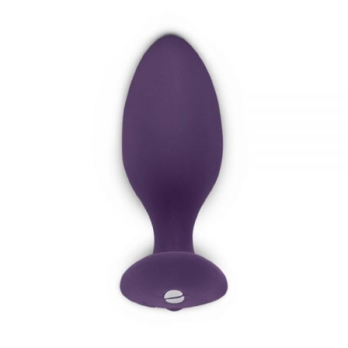 We-Vibe Ditto + Лубрикант 50 мл - смарт-пробка с дистанционным управлением, 8.8х3,1 см  (фиолетовый)