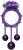 You2Toys Vibrating King Dingeling Cock Ring - виброкольцо с шариками, 9х2.5 см (фиолетовый)