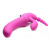 Regal Rider Vibrating Silicone Strapless Strap On Triple G Dildo - Безремневой страпон с вибрацией, 22.9х3.8 см Regal Rider Vibrating Silicone Strapless Strap On Triple G Dildo - Безремневой страпон с вибрацией, 22.9х3.8 см