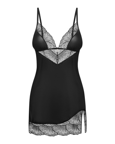 Пеньюар Obsessive Lobellis chemise & thong, M/L
