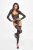 Эротическое боди Noir Handmade F296 Psyche, S
