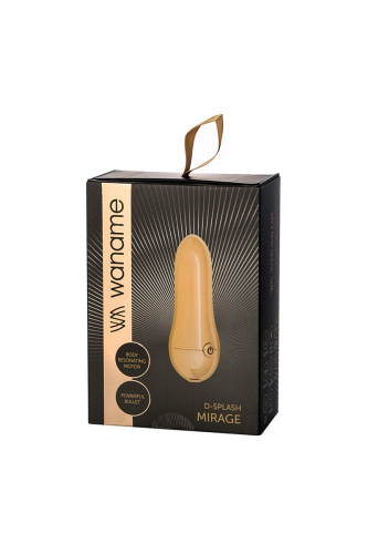 Waname D-Splash Mirage - Клиторальный вибратор, 9 см (золотой)