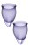 Satisfyer Feel Confident - набор менструальных чаш, 15 мл и 20 мл (фиолетовый) Satisfyer Feel Confident - набор менструальных чаш, 15 мл и 20 мл (фиолетовый)