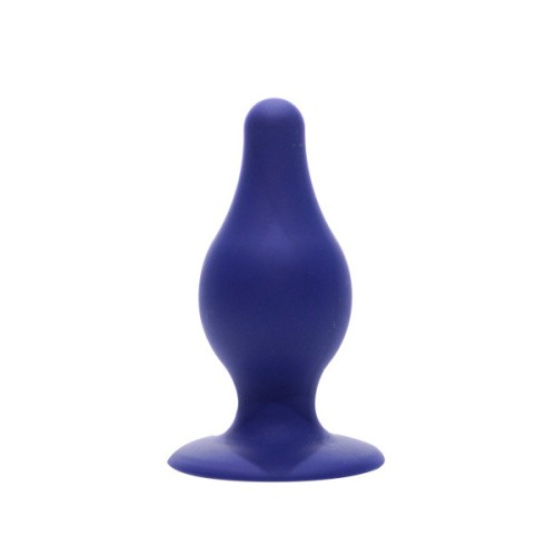 Orion SilexD Model 2 size M Blue - двухслойная анальная пробка Blue, 9.3х4 см (синий)