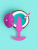 Gvibe Gplug XS - Самая маленькая управляемая вибропробка, 7х2 см (малиновый) Gvibe Gplug XS - Самая маленькая управляемая вибропробка, 7х2 см (малиновый)