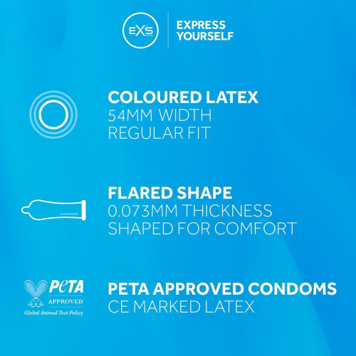 EXS Black Latex, 12 шт - купити в Києві, Україні