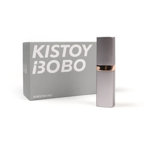 KISTOY Bobo - Вакуумный стимулятор, 8,5 см (серебристый)