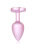 Анальная пробка с камнем B-Series Jewellery Pearl Pink Heart Plug, S Анальная пробка с камнем B-Series Jewellery Pearl Pink Heart Plug, S