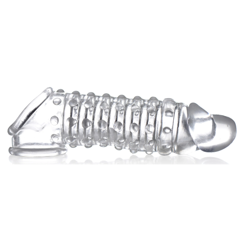 Size Matters 1.5" Inch Penis Enhancer Sleeve - Clear - Насадка на пенис, 17,7 см (прозрачный)
