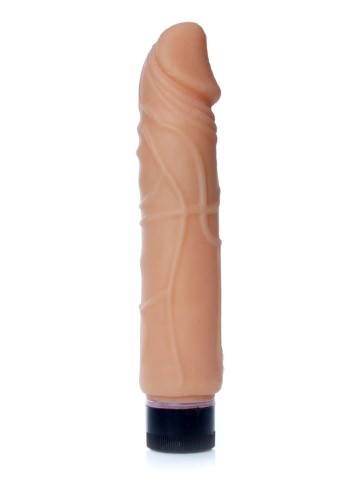 Boss - Real Skin Multispeed Flesh - Вибратор, 22х4 см