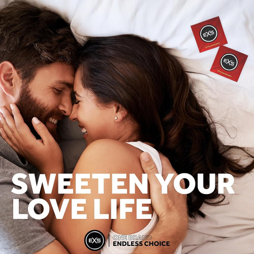 Ароматизированный презерватив EXS Strawberry Flavour Condom, 1 шт