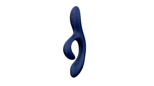 Nova 2 by We-Vibe + Лубрикант 50 мл - Смарт вибратор-кролик, 21.7х3.9 см (синий)
