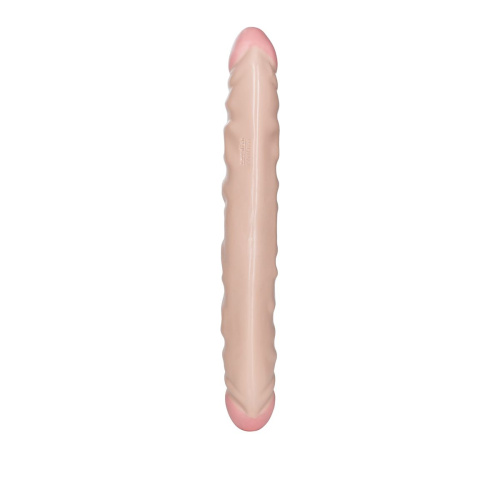 Двухсторонний фаллоимитатор CalExotics Veined Double Dong 12", 30 см