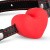 Whipped - Heart Ball Gag - Силиконовый кляп в виде сердца (красный) Whipped - Heart Ball Gag - Силиконовый кляп в виде сердца (красный)