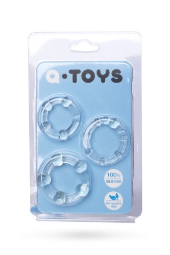 Toyfa A-Toys - Набор эрекционных колец, ø 3,5/3/2 см