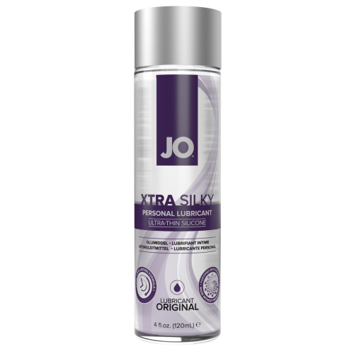 System JO Xtra Silky Silicone - лубрикант на силиконовой основе, 120 мл