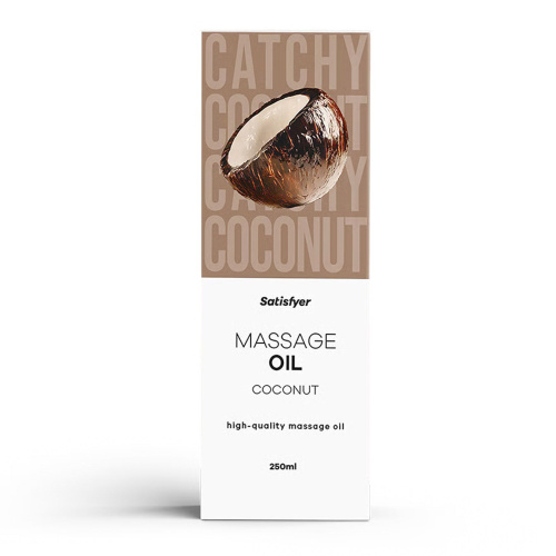 Массажное масло Satisfyer Massage Oil, 250 мл (кокос)