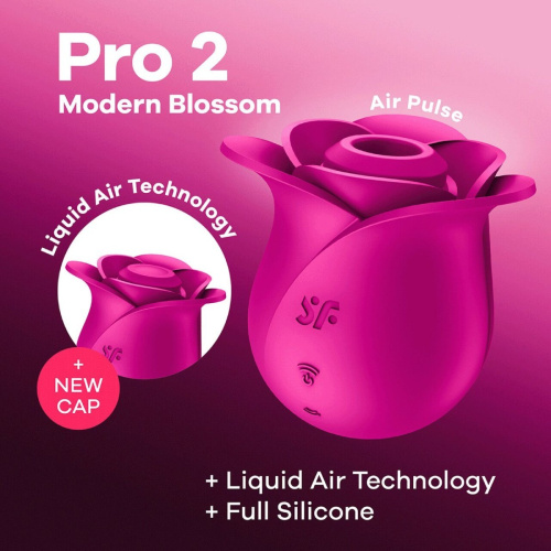 Вакуумний стимулятор Satisfyer Pro 2 Modern Blossom - купити в Києві, Україні