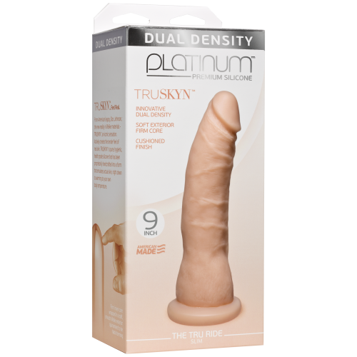 Фаллоимитатор Platinum Tru Ride Slim 9, 22х5 см