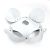 Кожаная маска мышки Art of Sex - Mouse Mask белая