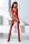 Passion BS059 - Бодистокинг с имитацией чулок, S-L (красный) Passion BS059 - Бодистокинг с имитацией чулок, S-L (красный)