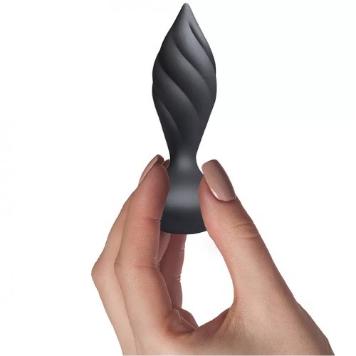 Rocks Off Petite Sensations Desire - Анальная вибропробка, 7.5х2.8 см (чёрная)