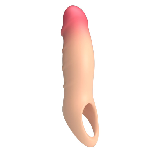Подовжуюча насадка на член Pretty Love Damell Penis Sleeve, +2,8 см - купити в Україні | Секс шоп SEX-SHOP.ua