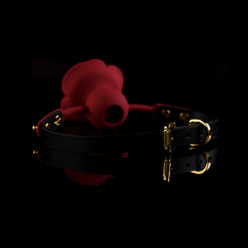 Zalo - Rose Ball Gag - Розкішний кляп у вигляді троянди - купити в Києві, Україні