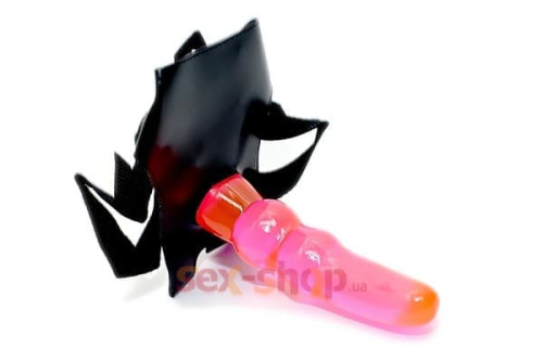 Seven Creations Doubletip - Женский страпон с двумя насадками, 18х4 см
