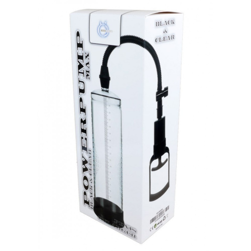 Boss Powerpump Max - Вакуумная помпа для мужчин, 22х6.9 см (прозрачный)