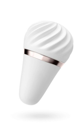 Satisfyer Layons Sweet Sensation - мини-вибратор в виде мороженного, (белый)