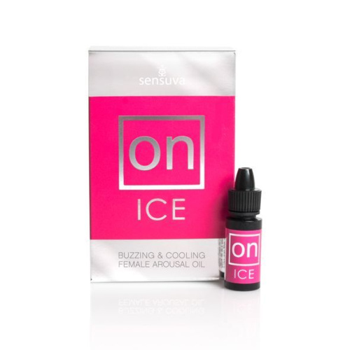 Sensuva - ON Arousal Oil for Her Ice - Возбуждающе капли для клитора с охлаждающим эффектом, 5 мл