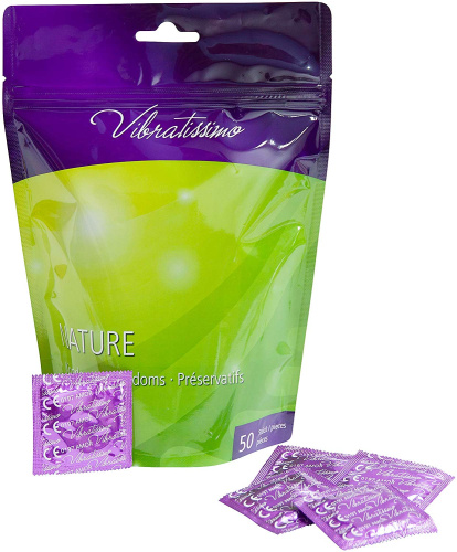 Презервативи - Vibratissimo Nature, 50 шт