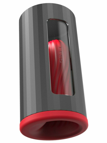 Lelo - F1s Developer's Kit Red - высокотехнологичный мастурбатор, 14.3х7.1 см