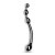 Sinner Gear Unbendable Metal Anal Dildo металлический анально-вагинальный стимулятор, 20х3 см Sinner Gear Unbendable Metal Anal Dildo металлический анально-вагинальный стимулятор, 20х3 см