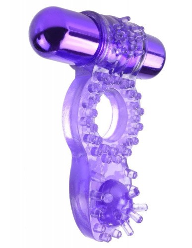 Pipedream Ball Banger Super - виброкольцо, 7х2 см (фиолетовый)