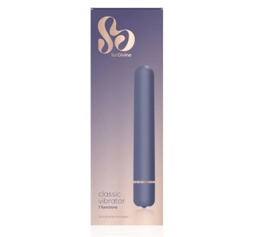 So Divine - Класичний Vibrator Menopause - Класичний вібратор, 18 см - купити в Києві, Україні