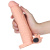 LoveToy Pleasure X-Tender Vibrating Penis Sleeve Flesh Add 2" - Насадка на пенис с вибрацией, +5 см (телесный)