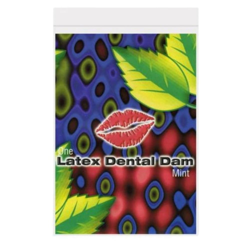 Серветка для орального сексу Trustex Mint Latex Dental Dams зі смаком м'яти, 1 шт - купити в Києві, Україні