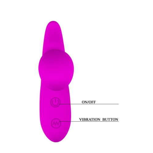 LyBaile Pretty Love Beckie Prostate Stimulator - Массажер простаты, 10х3,5 см (розовый)