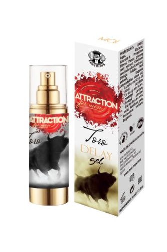 Mai Attraction Toro Retarding Gel - Мужской пролонгатор, 30 мл