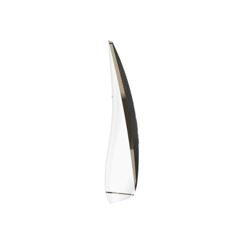 Люксовий вакуумний стимулятор клітора Satisfyer Luxury Haute Couture, 19.3х5.4 см (чорний) - купити в Києві, Україні