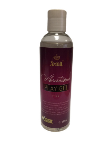Amor Vibratissimo Play Gel Med - Лубрикант, 250 мл - купити в Києві, Україні